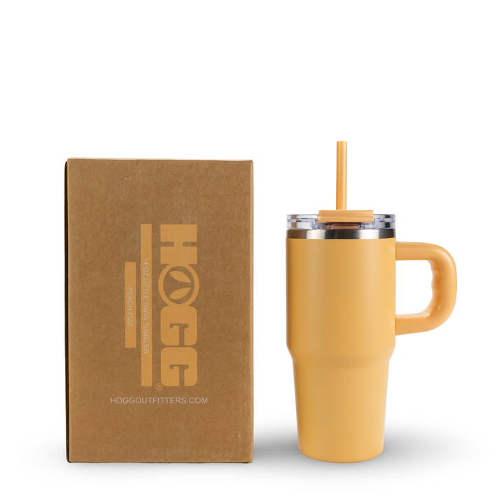 Daydream Club - 14oz Powder Coated Little Swig Tumbler Case (24 Units) — Peach Fizz