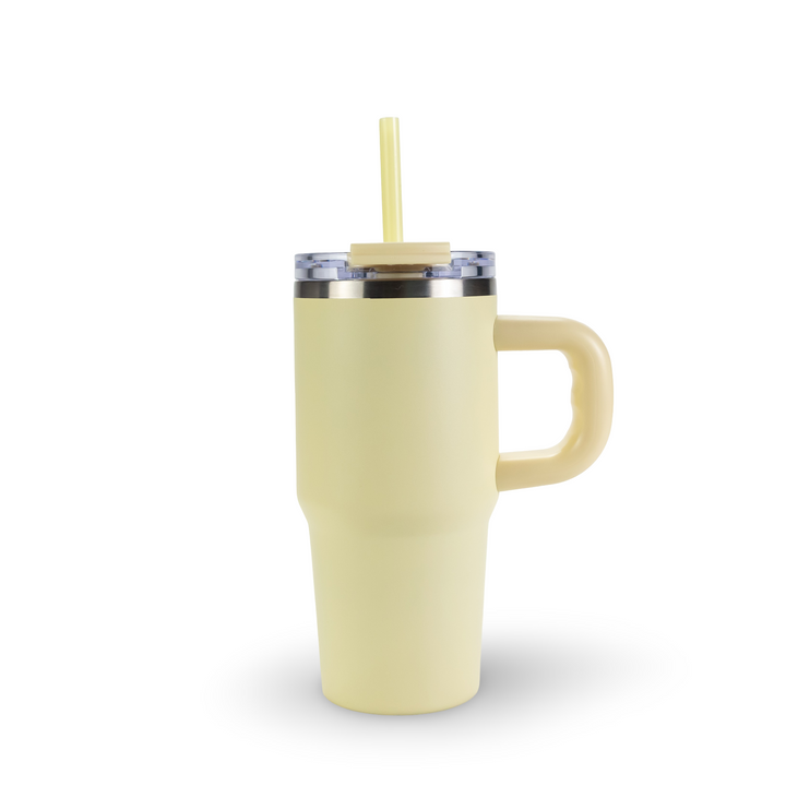Daydream Club - 14oz Powder Coated Little Swig Tumbler Case (24 Units) — Lemon Cream