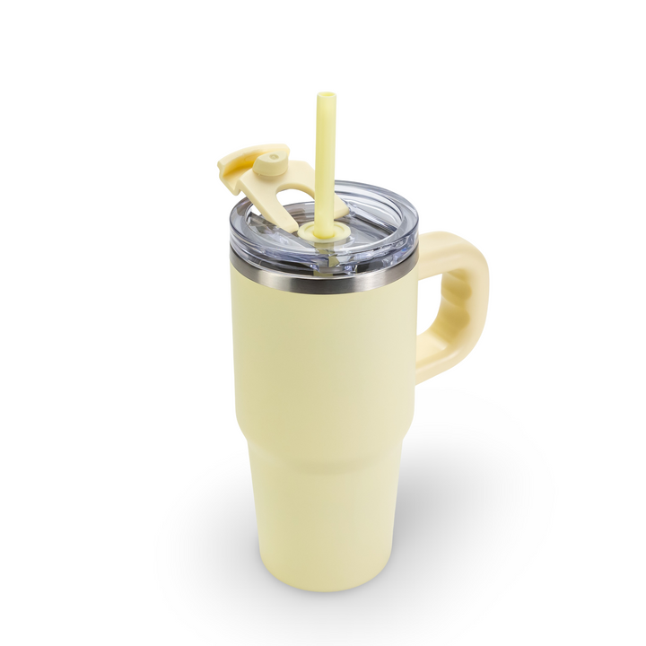 Daydream Club - 14oz Powder Coated Little Swig Tumbler Case (24 Units) — Lemon Cream