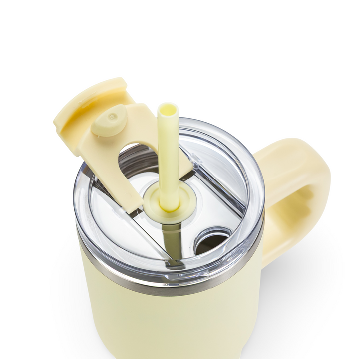 Daydream Club - 14oz Powder Coated Little Swig Tumbler Case (24 Units) — Lemon Cream