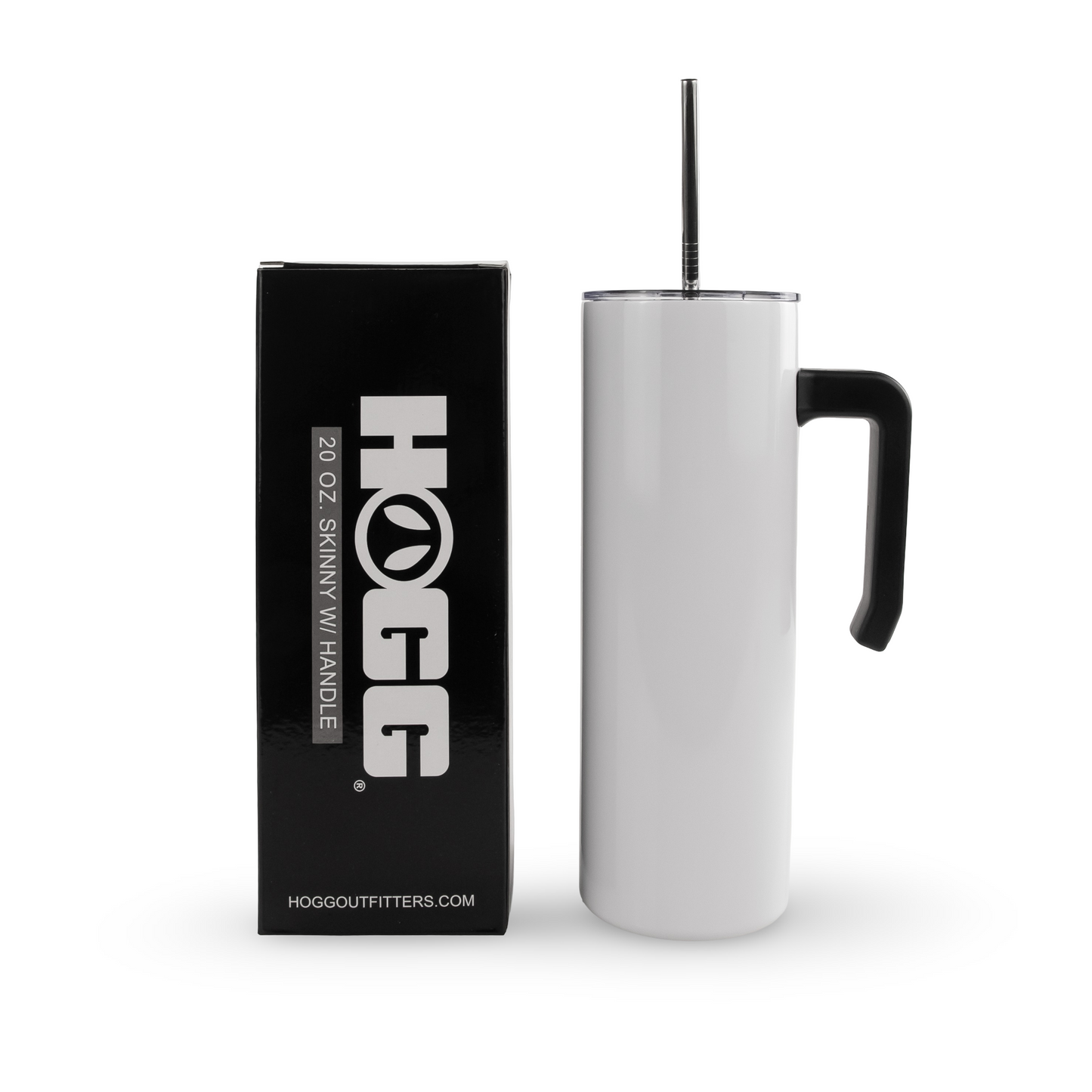 20oz SUBLIMATABLE SKINNY TUMBLER W/ HANDLE