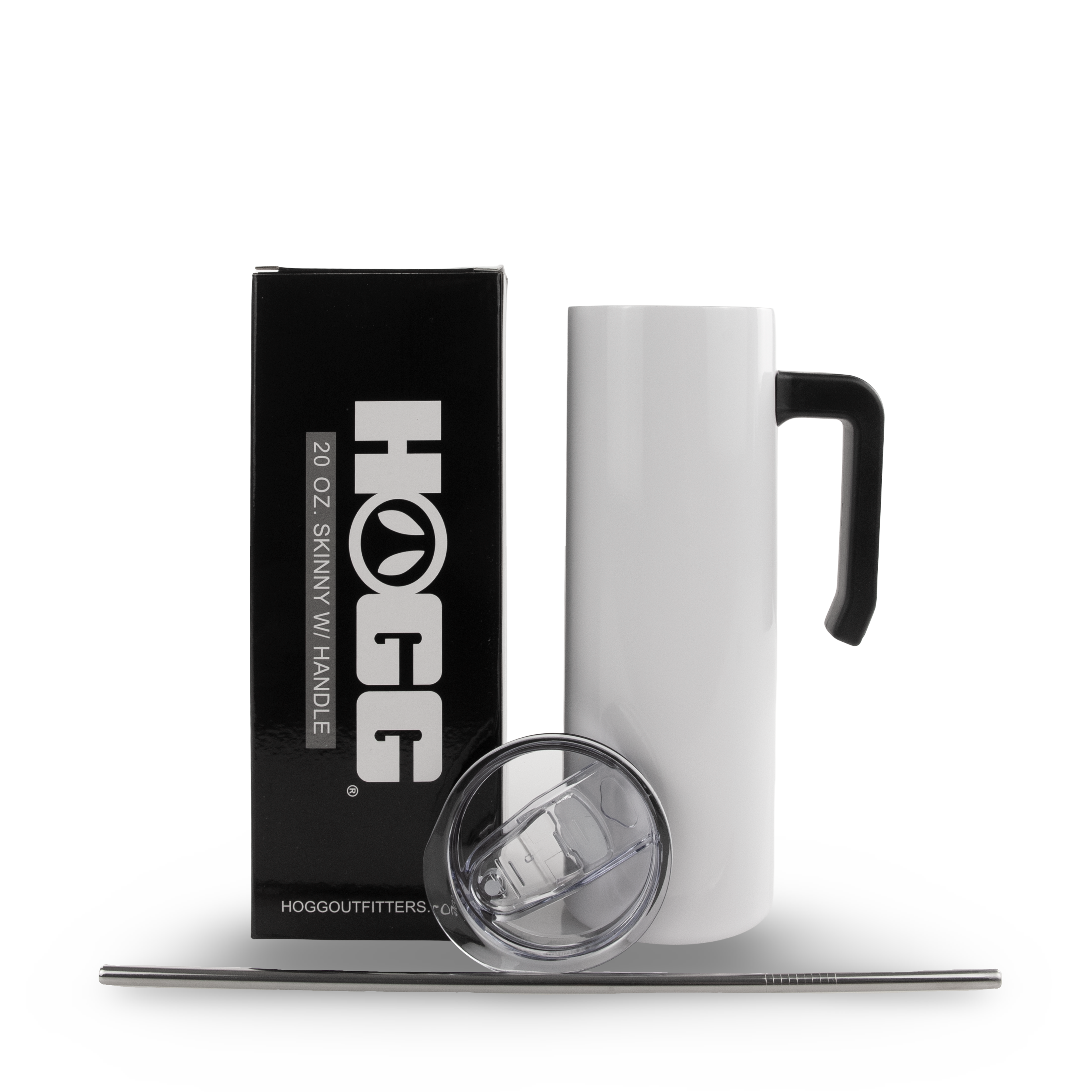 20oz SUBLIMATABLE SKINNY TUMBLER W/ HANDLE