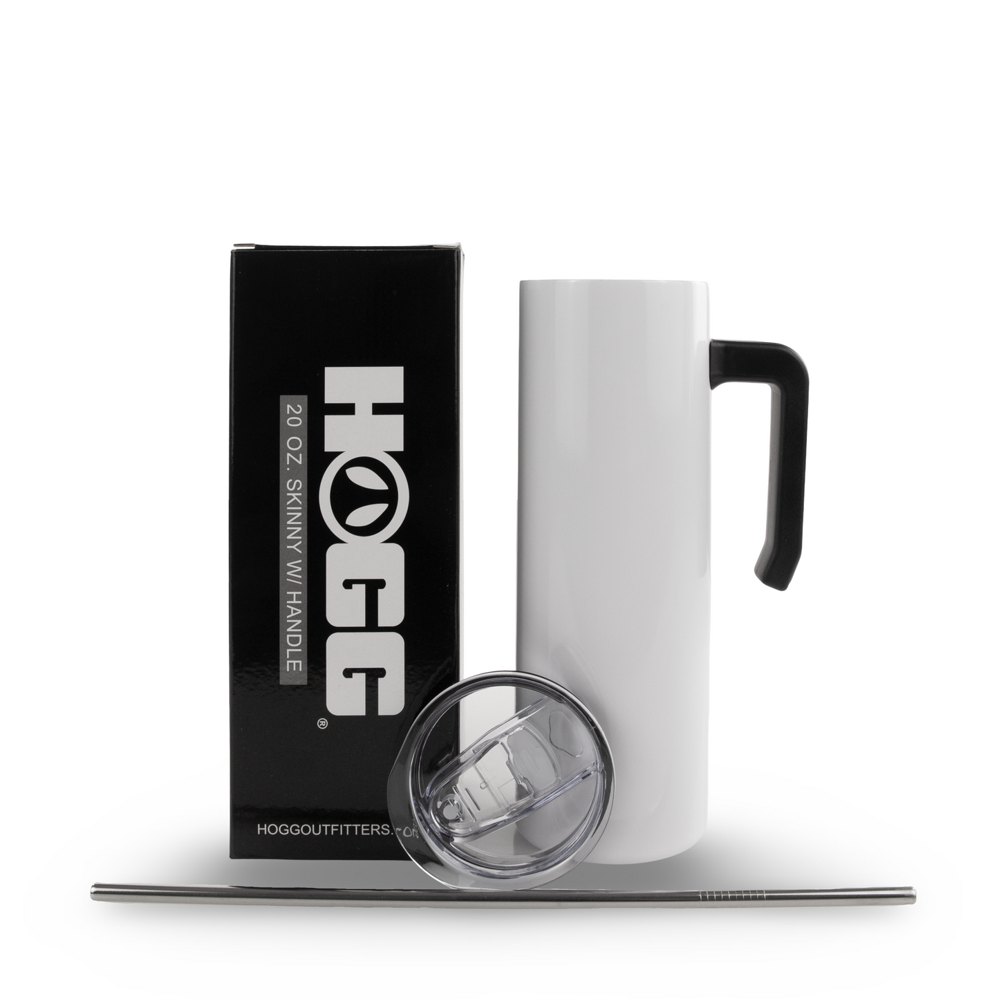 20oz SUBLIMATABLE SKINNY TUMBLER W/ HANDLE