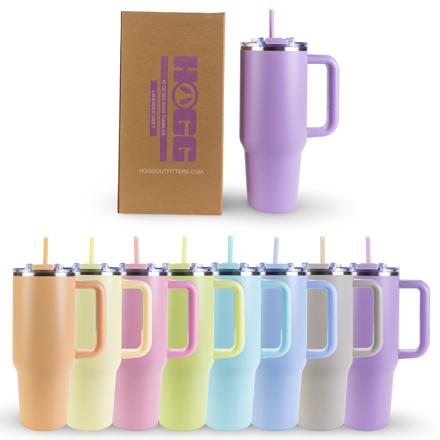DAYDREAM CLUB - 40oz POWDER COATED BIG SWIG TUMBLER CASE (24 UNITS)
