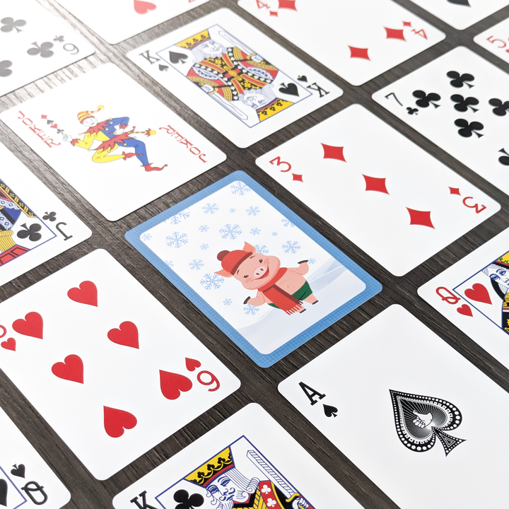 Hogg Playing Cards - close-up | sublimatable blank