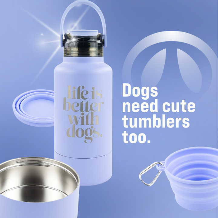32oz Powder Coated Hydro Hound Tumbler