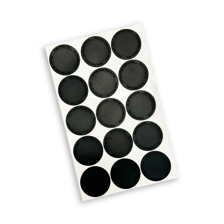 Rubber Bottoms Sheet of 15 | Non-Slip Tumbler Accessories