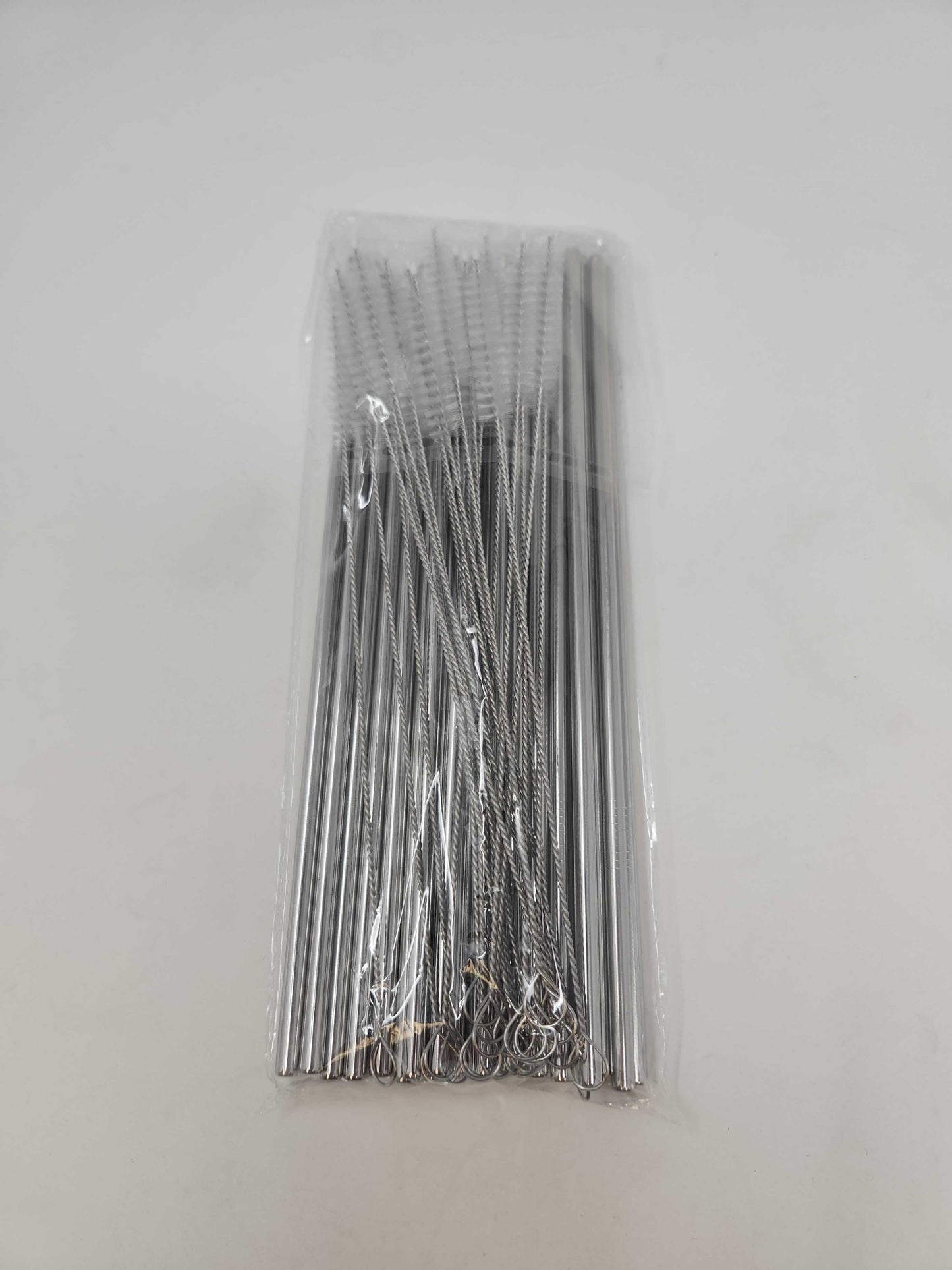 HOGG STAINLESS STEEL REUSABLE STRAWS - 24 PACK + CLEANERS