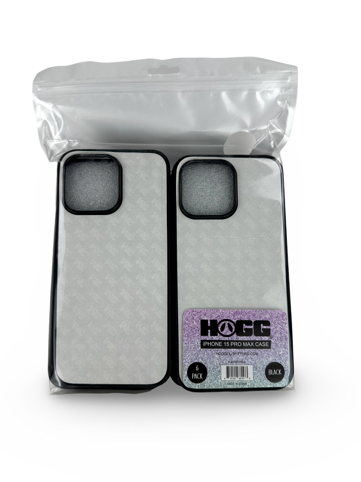 Sublimatable Phone Case (6 Pack) - back view | sublimation blank
