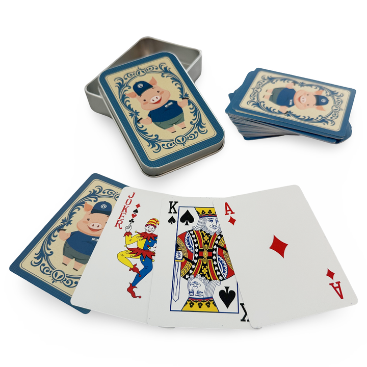 Hogg Playing Cards - side view | sublimatable blank