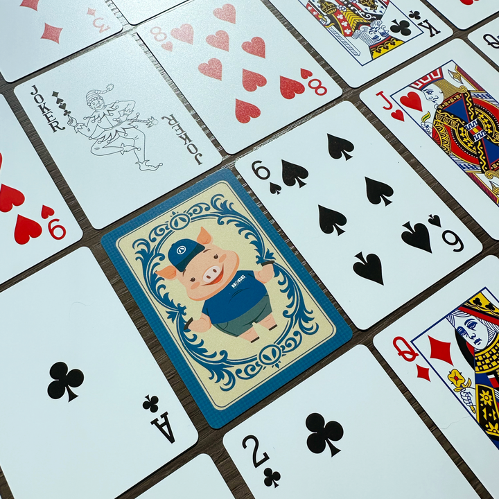 Hogg Playing Cards - package view | sublimatable blank
