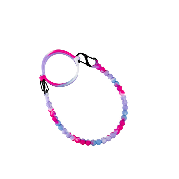 Silicone Portable Rope Handle - Fits 3oz - 40oz Tumblers - scale reference | tumbler handle accessory