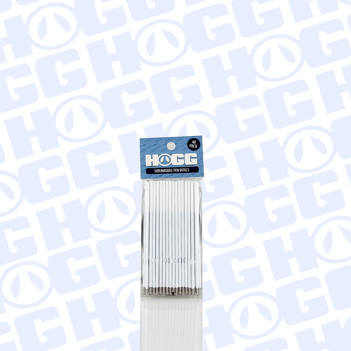 Black Ink Refills for Sublimatable Pens - 48 Pack - front view | tumbler crafting tool
