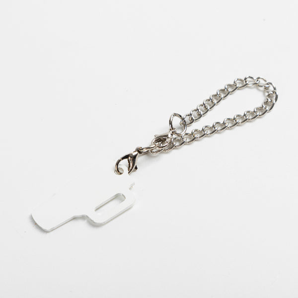 Sublimatable Tumbler Charm Tag - 12 Pack - bottom view | sublimatable accessory blank