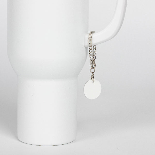 Sublimatable Tumbler Charm Tag - 12 Pack - package view | sublimatable accessory blank