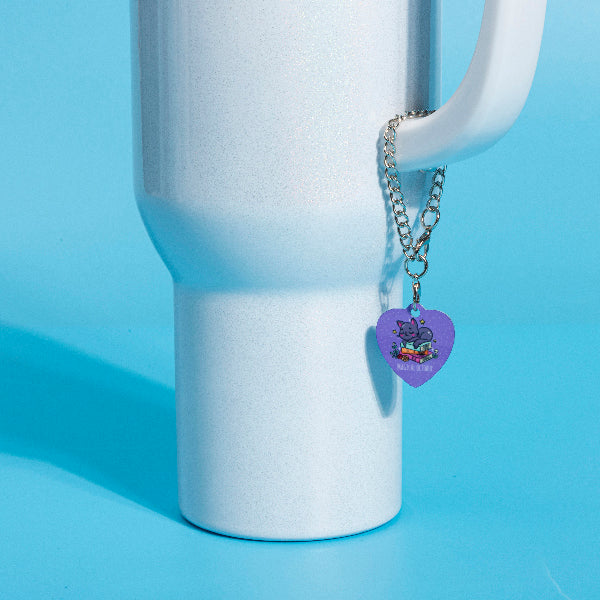 Sublimatable Tumbler Charm Tag - 12 Pack - group view | sublimatable accessory blank