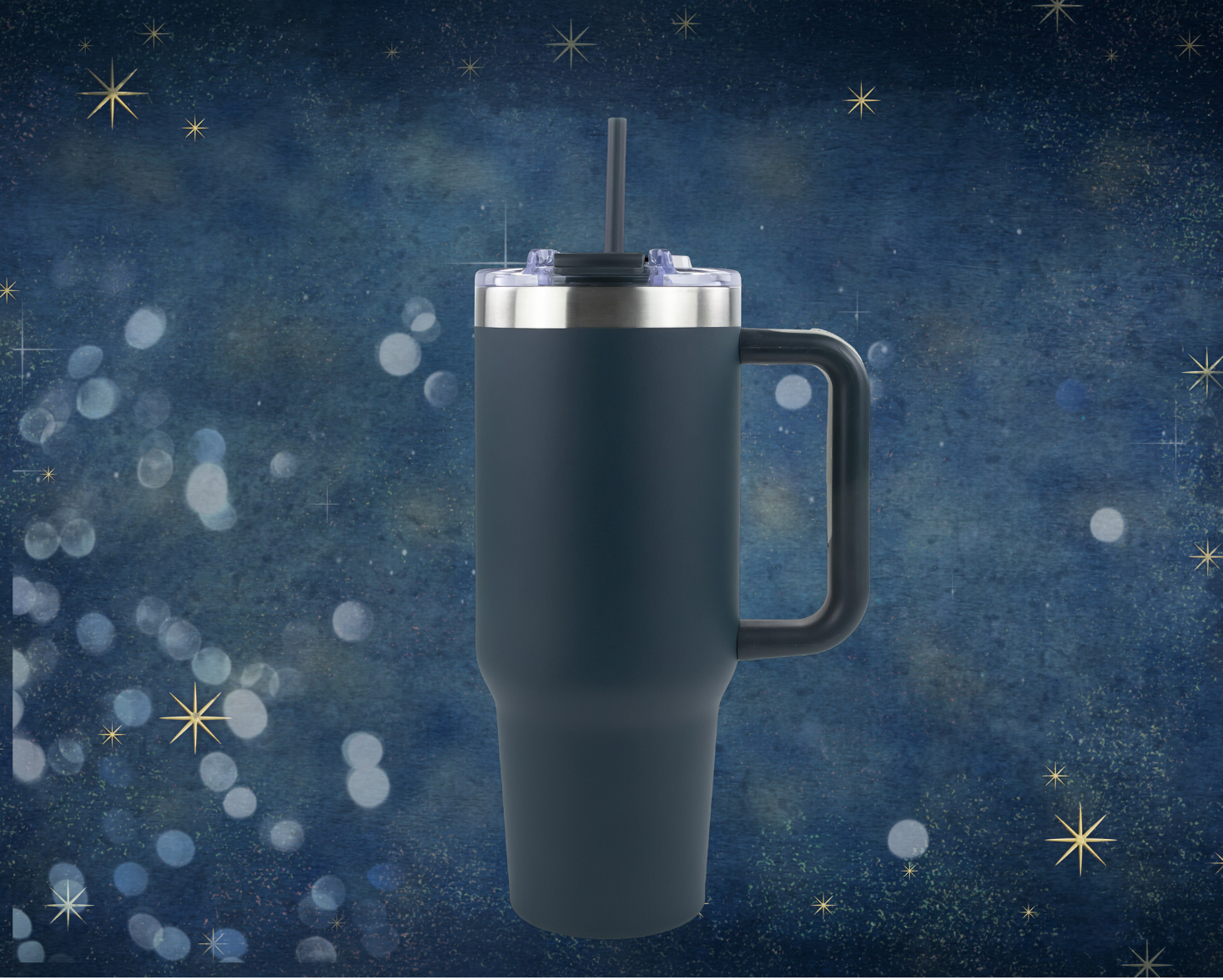 40oz POWDER COATED BIG SWIG TUMBLER - WINTER WONDERLAND COLLECTION