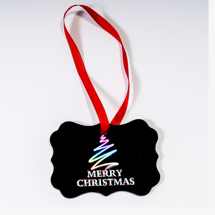 Sublimatable Mdf Ornaments - 4 Pack - color option | sublimatable personalized gift blank