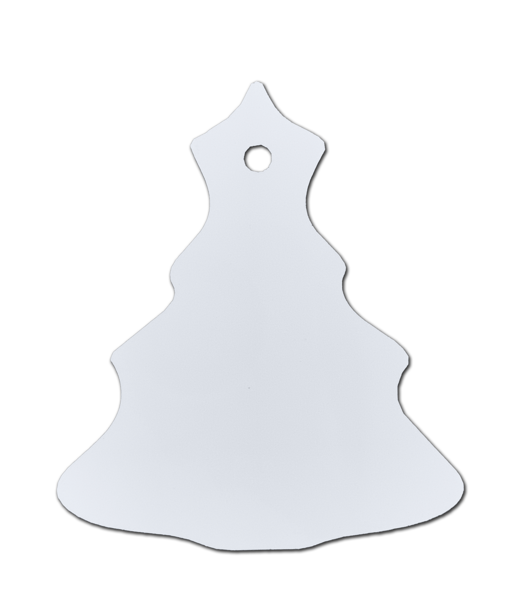 SUBLIMATABLE MDF ORNAMENTS - 4 PACK