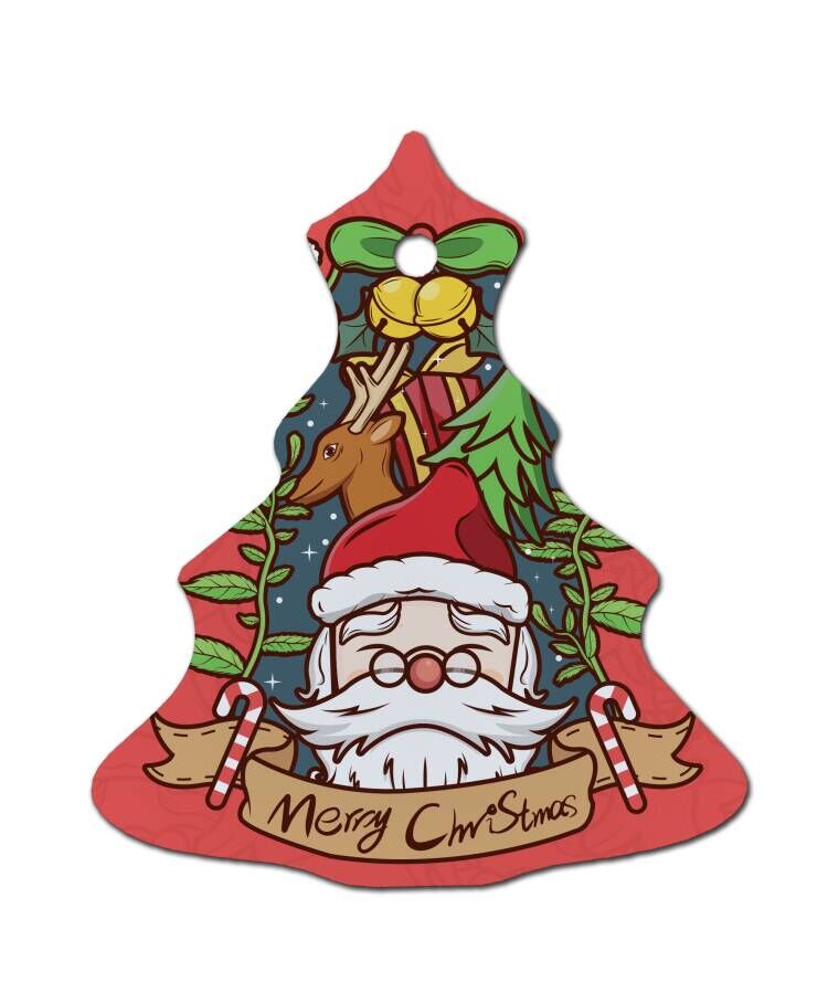 SUBLIMATABLE MDF ORNAMENTS - 4 PACK