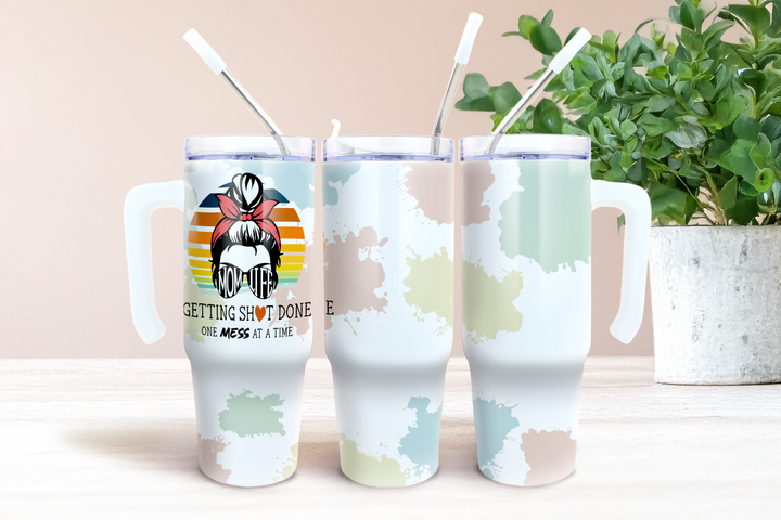 Assorted Ready to Press Sublimation Tumbler Prints (12 Pack) - Mother's Day 2025 — 30oz Grippy