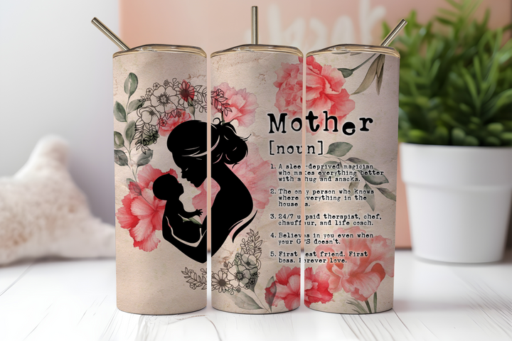 Assorted Ready to Press Sublimation Tumbler Prints (12 Pack) - Mother's Day 2025 — 20oz Skinny