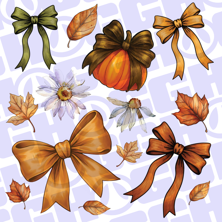 Multi Product Use - Digital Sublimation Designs - Fall 2025 — Pretty Bow Pumpkin