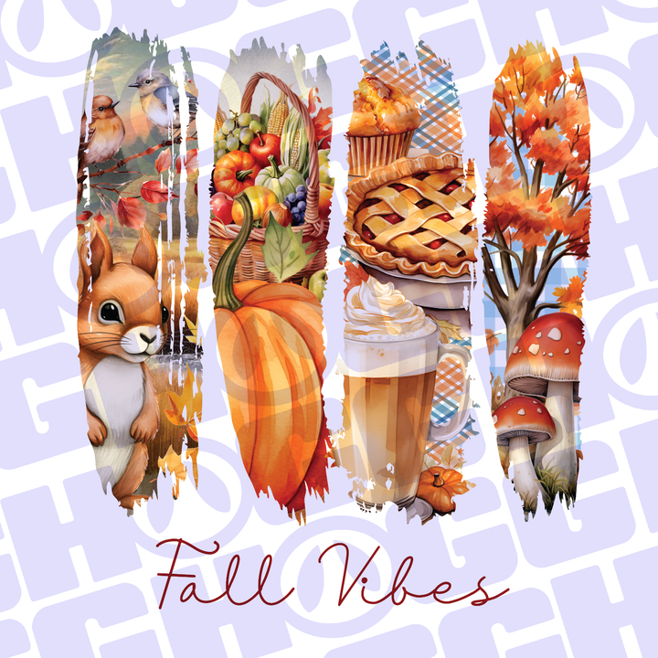 Multi Product Use - Digital Sublimation Designs - Fall 2025 — Watercolor Fall