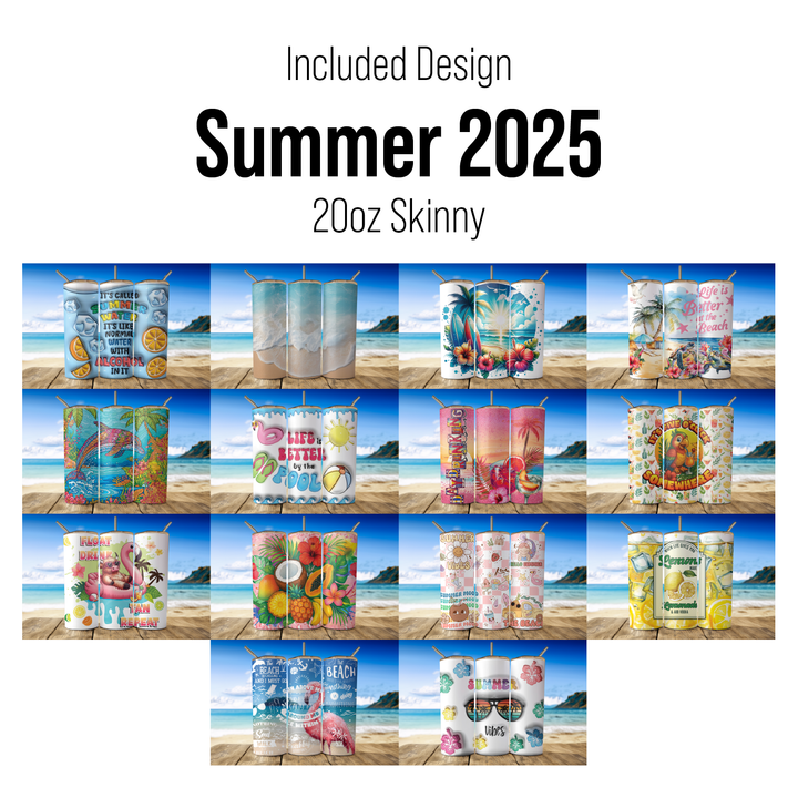 Digital Sublimation Designs - 2025 Tumbler Wrap Mega Bundle — Sublimation Wrap Mega Bundle