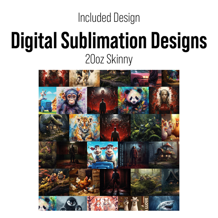 Digital Sublimation Designs - 2025 Tumbler Wrap Mega Bundle — Sublimation Wrap Mega Bundle