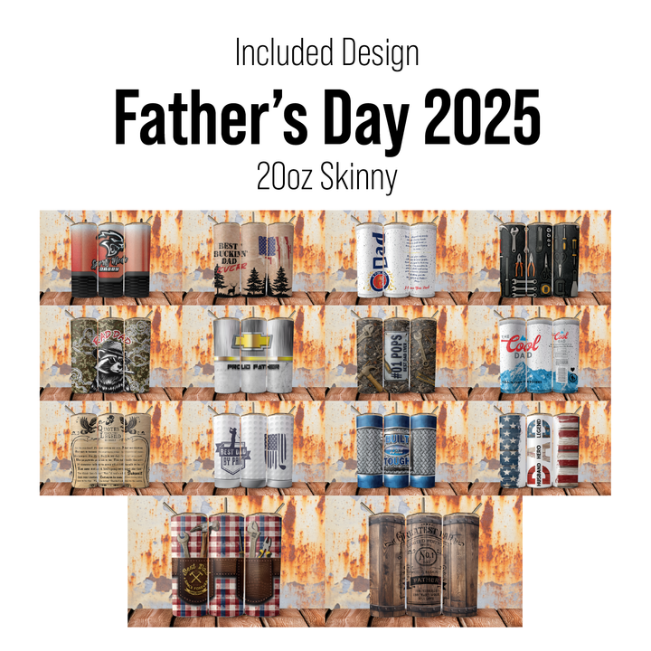 Digital Sublimation Designs - 2025 Tumbler Wrap Mega Bundle