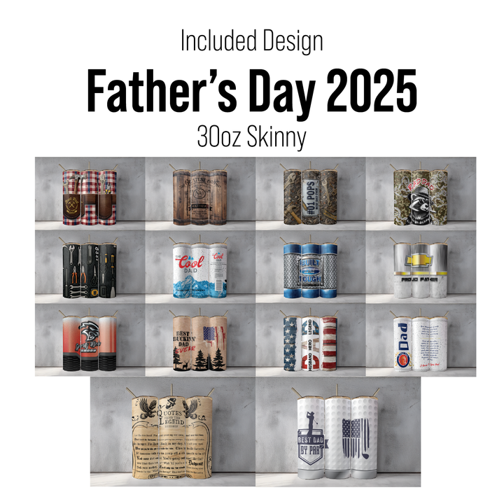 Digital Sublimation Designs - 2025 Tumbler Wrap Mega Bundle