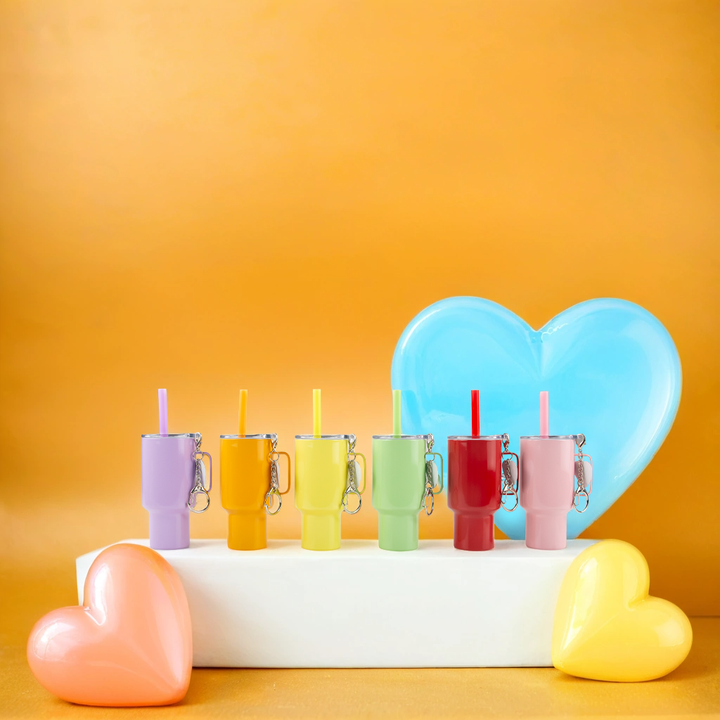 4oz Sublimatable Mini Traveler Set - 6 Pack