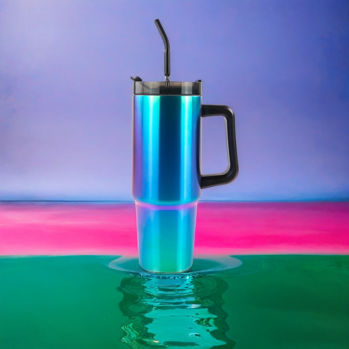30oz Electroplated Traveler Tumbler