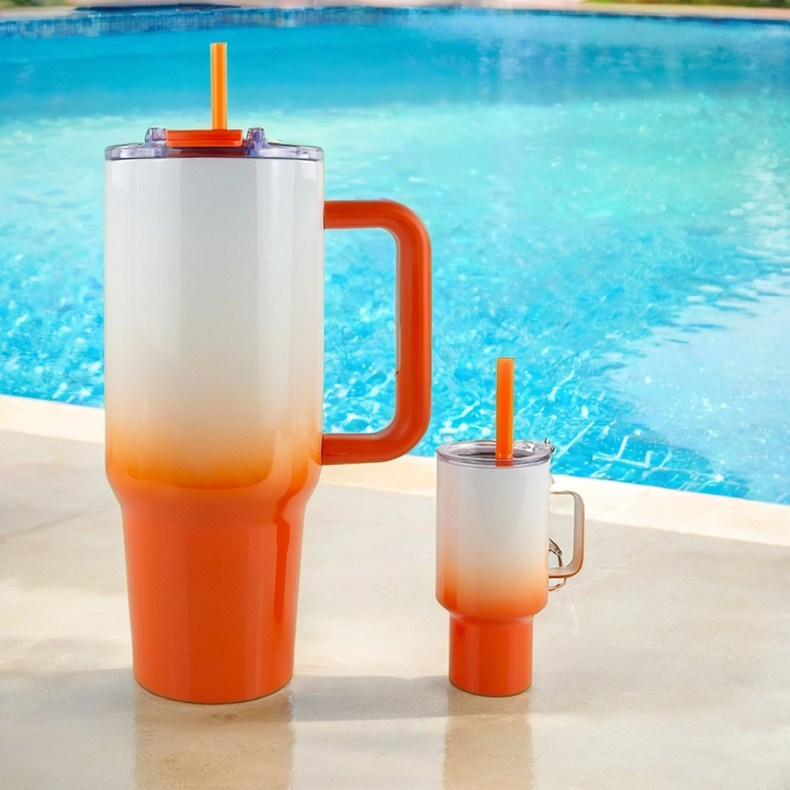 40oz Sublimatable Big Swig Tumbler Case (24 Units) - Game Day Collection