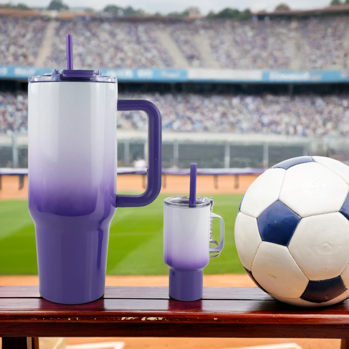 40oz Sublimatable Big Swig Tumbler Case (24 Units) - Game Day Collection