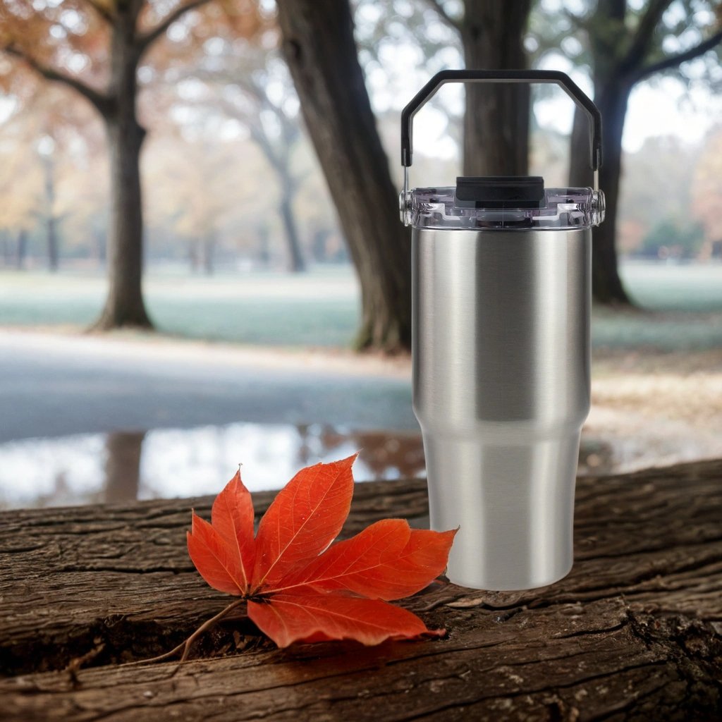 20oz SUBLIMATABLE CLEAR TRI-SIP TUMBLER