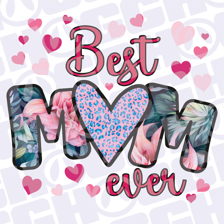 Multi Product Use - Digital Sublimation Designs - Best Mama Ever — Bundle And Save All 16 Designs