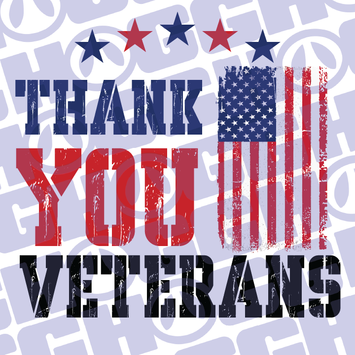 Multi Product Use - Digital Sublimation Designs - Veteran's Day — Thank You Veterans