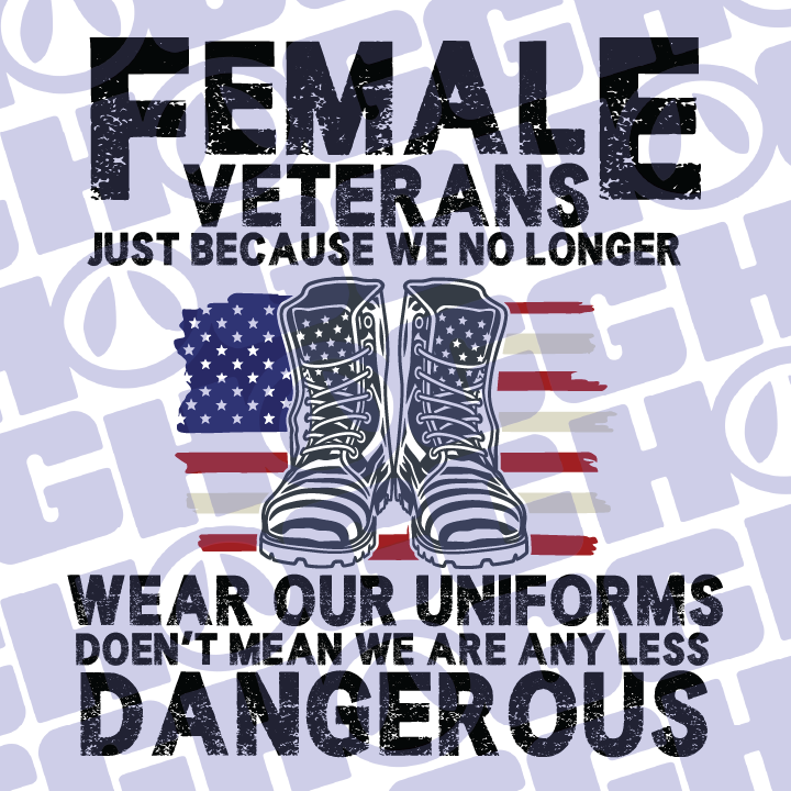 Multi Product Use - Digital Sublimation Designs - Veteran's Day — Female Veterans