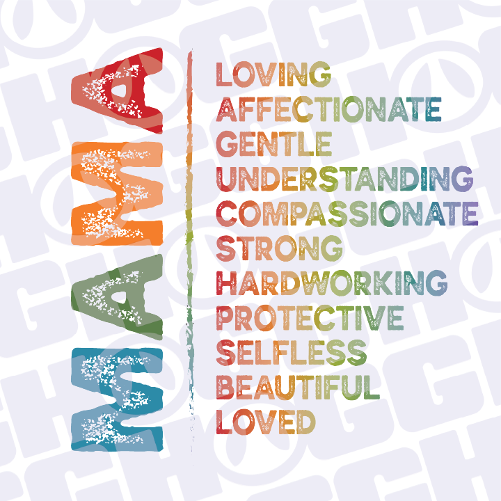 MULTI PRODUCT USE - DIGITAL SUBLIMATION DESIGNS - BEST MAMA EVER