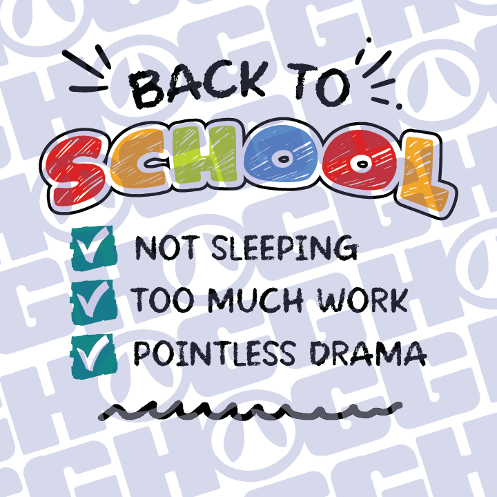 Multi Product Use - Digital Sublimation Designs - Back to School Teachers — School Checklist