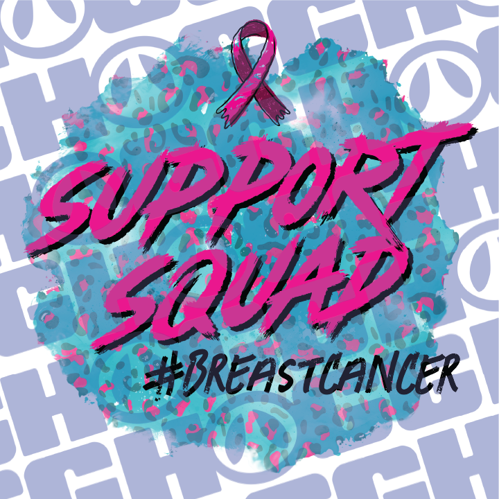 Multi Product Use - Digital Sublimation Designs - Breast Cancer Awareness — Support Squad