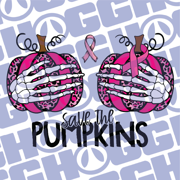 Multi Product Use - Digital Sublimation Designs - Breast Cancer Awareness — Save the Pumpkins