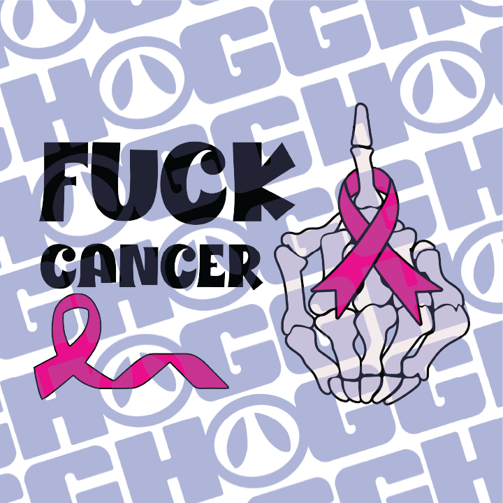 Multi Product Use - Digital Sublimation Designs - Breast Cancer Awareness — F Cancer