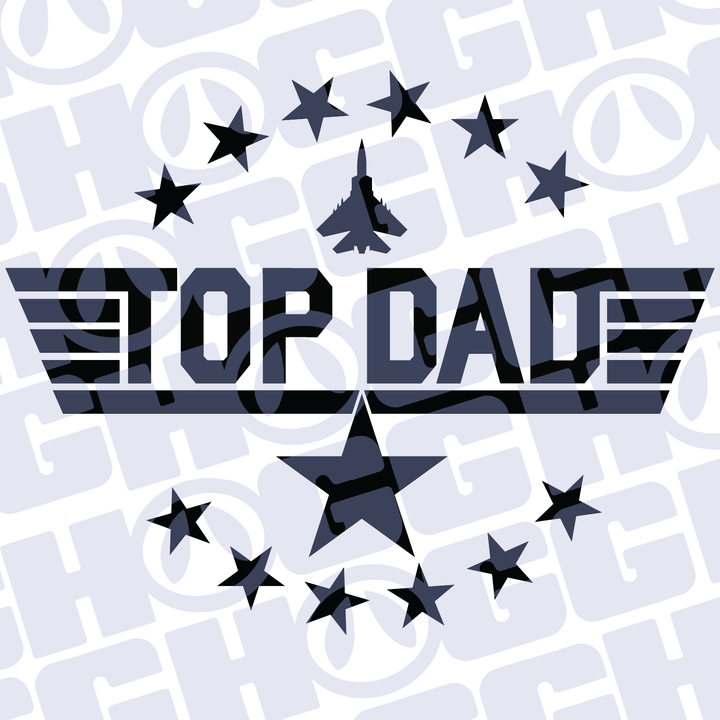 Multi Product Use - Digital Sublimation Designs - Father's Day 2025 — Top Dad