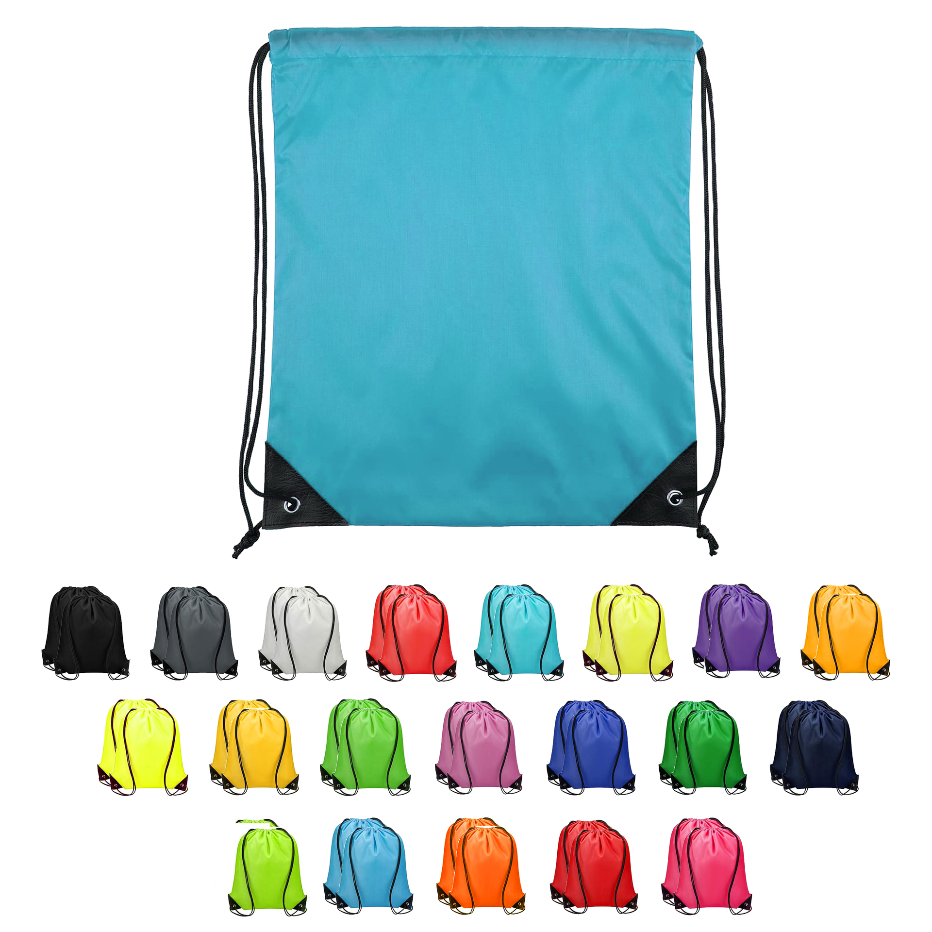最安値OPTSTUFF DRAWSTRING CLASSIC BORDER XL Nylon Draw String Bags — 40 Pack Wholesale – The Stainless Depot