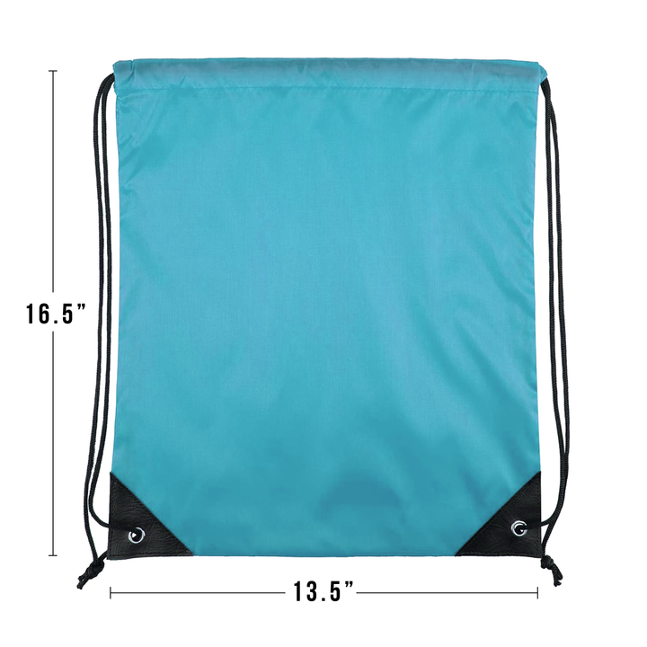 Nylon Draw String Bag (40 Pack) - front view | sublimation blank