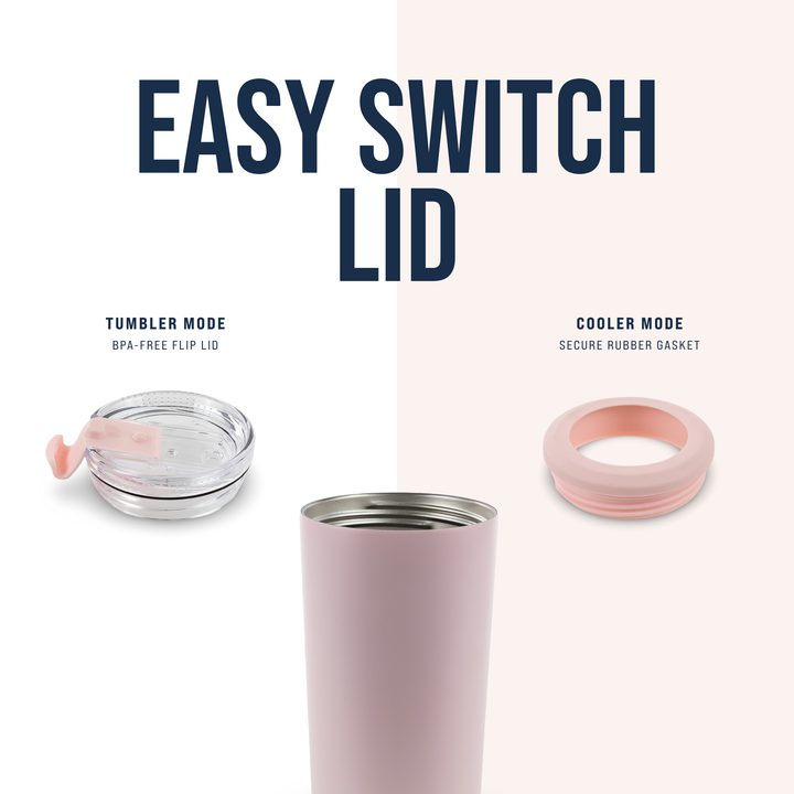 4 in 1 Powder Coated Can Cooler — Lid View