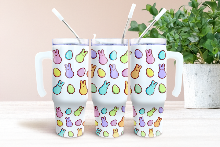 Assorted Ready to Press Sublimation Prints (10 Pack) - Easter — 30oz Grippy